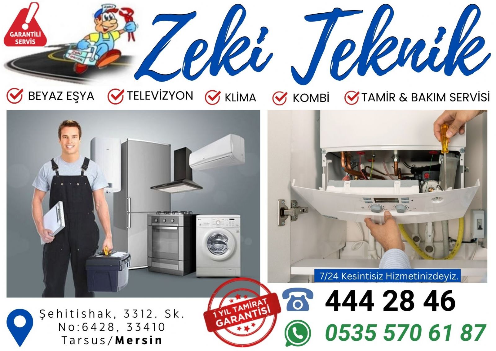 Tarsus Beyaz Eşya Servisi